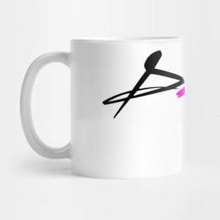 DXRLING pink & blk Mug